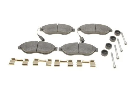 Колодки гальмівні (передні) Citroen Jumper/Fiat Ducato/Peugeot Boxer 06- (Platinum) UA63 MEYLE 025 244 6819-2/PD