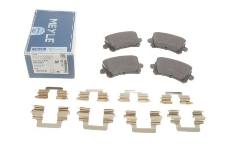 Колодки гальмівні (задні) Audi A6/VW CC 1.8TSI/2.0TDI 10- (TRW) UA63 MEYLE 025 244 8317