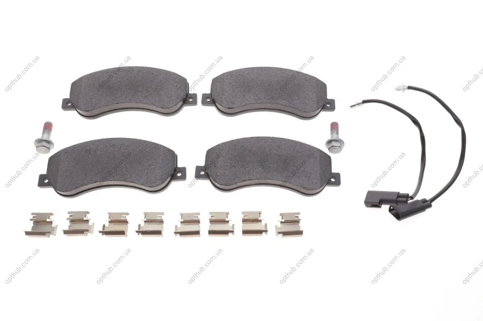 Колодки гальмівні (передні) Ford Transit 06- (RWD) (Bosch)/(з датчиками) UA63 MEYLE 025 244 8419/PD (фото 1)