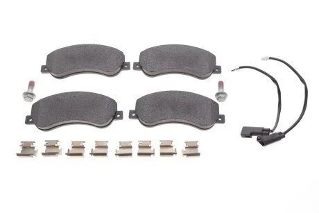 Колодки гальмівні (передні) Ford Transit 06- (RWD) (Bosch)/(з датчиками) UA63 MEYLE 025 244 8419/PD
