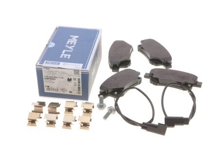 Колодки гальмівні (задні) Ford Transit V347 06- UA63 MEYLE 025 244 8617/W