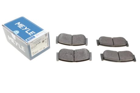 Колодки гальмівні (задні) Hyundai H-1 97-07/Santa Fe 05-15 UA63 MEYLE 025 244 8816/W