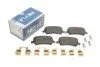 Колодки гальмівні (задні) Ford Galaxy/S-Max 06-15/Volvo S60/S80/V60/V70/XC60/XC70 08- UA63 MEYLE 025 244 9617/PD (фото 1)