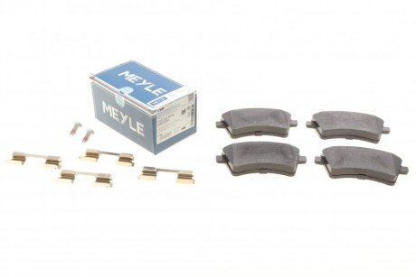 Колодки гальмівні (передні) Renault Kangoo 08- (TRW) UA63 MEYLE 025 246 9318