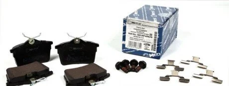 Колодки гальмівні (задні) Citroen Berlingo 08- UA63 MEYLE 025 247 6516/W