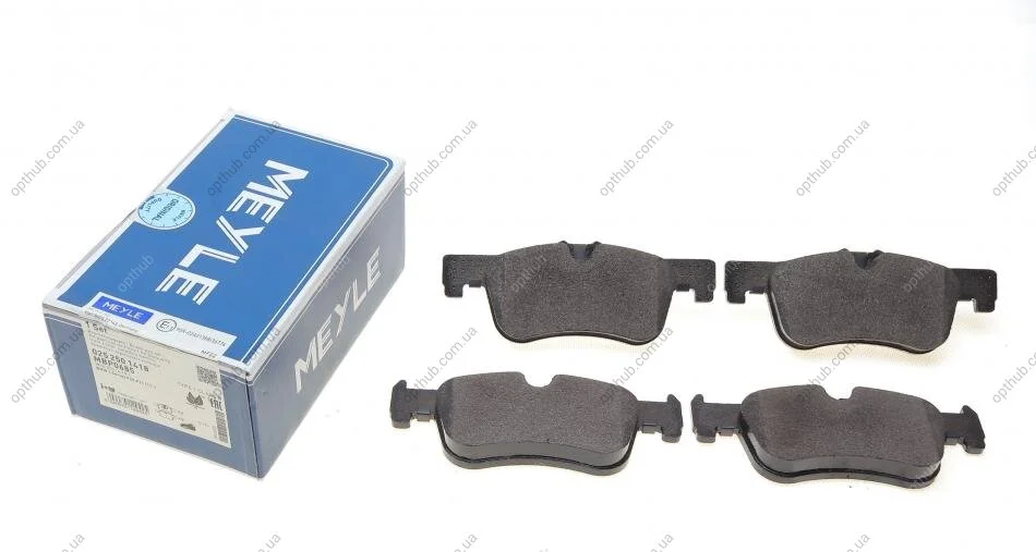 Колодки гальмівні (передні) BMW 1 (F20/F21)/2 (F22/F87)/3 (F30/F80) 10- UA63 MEYLE 025 250 1418 (фото 1)