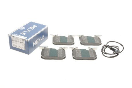 Колодки гальмівні (передні) BMW 1 (F20/F21)/ 3 (F30/F31/F34)/ i8 (I12) 11- (Brembo) B47/N UA63 MEYLE 025 250 2818/PD