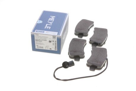 Колодки гальмівні (задні) Renault Master/Opel Movano 10- (однокатк.) UA63 MEYLE 025 251 1218/W