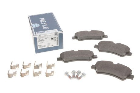 Колодки гальмівні (задні) Ford Transit 2.2TDCi 12- (Bosch) UA63 MEYLE 025 256 0418