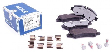 Колодки гальмівні (задні) Ford Transit 2.0-2.2TDCi 12- (Bosch) UA63 MEYLE 025 256 0418/PD