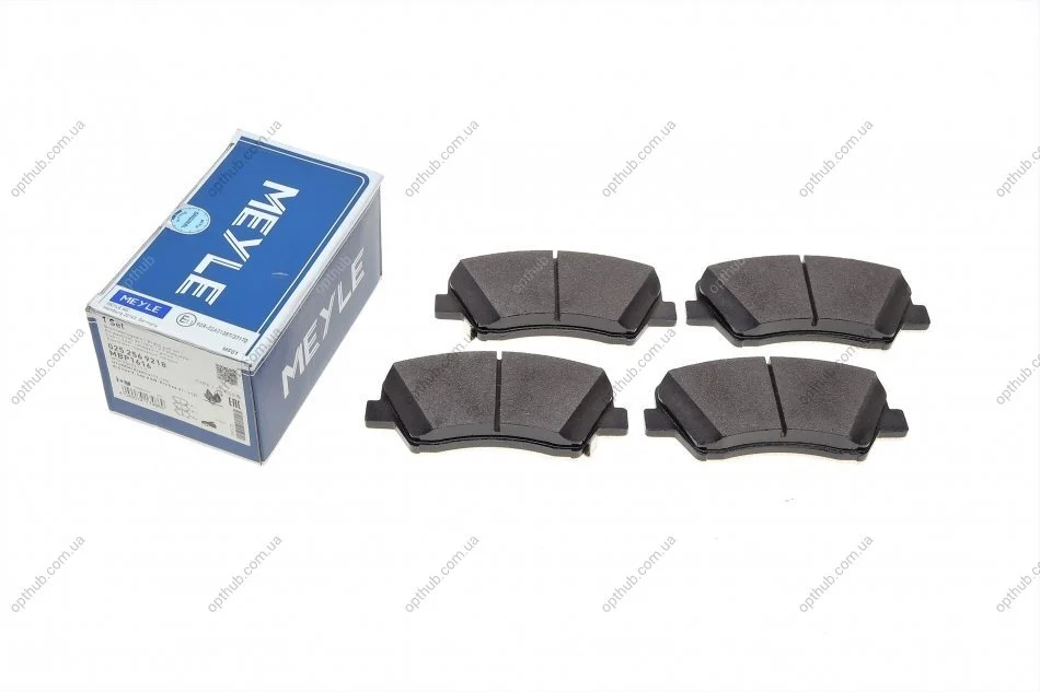 Колодки гальмівні (передні) Hyundai Elantra 10-/ i30 11-/ Kia Cee 12- R15 (Bosch) UA63 MEYLE 025 256 9218 (фото 1)
