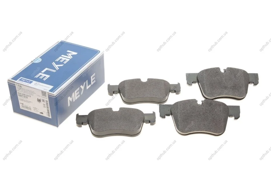 Колодки гальмівні (передні) Citroen C4 Picasso/Grand Picasso/Peugeot 308 13- (opt-om) MEYLE 025 258 3317 (фото 1)
