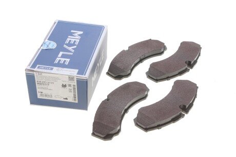 Колодки гальмівні (передні) Iveco Daily III 99-06 (Brembo) UA63 MEYLE 025 291 2117