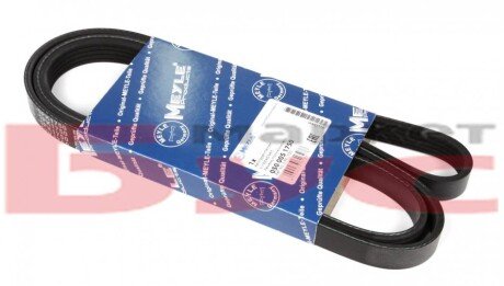 Ремінь генератора Renault Kangoo 1.4/1.6i, 97- (5PK1750) (opt-om) MEYLE 050 005 1750