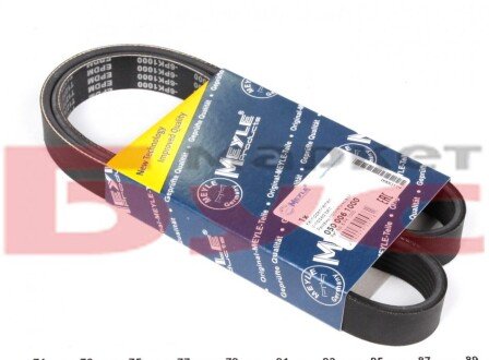 Ремінь генератора MB OM601/602 2.3D (6PK1000) (opt-om) MEYLE 050 006 1000