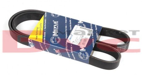 Ремінь генератора Opel Movano/Renault Master/Kangoo 1.9dCi/dTi 98-/Trafic 2.0 06- (6PK1125) UA63 MEYLE 050 006 1125