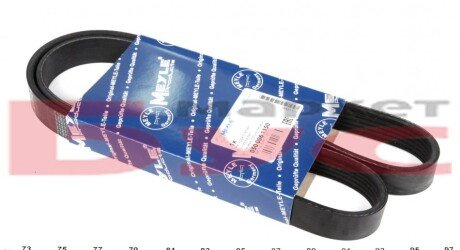 Ремінь генератора Peugeot Boxer 1.9TD (6PK1150) UA63 MEYLE 050 006 1150