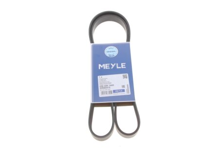 Ремінь генератора Renault Kangoo 1.9D 98- (6PK1400) UA63 MEYLE 050 006 1400