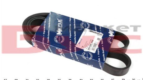 Ремінь генератора Opel Combo 1.7DTi 16V 04- (6PK1600) UA63 MEYLE 050 006 1600