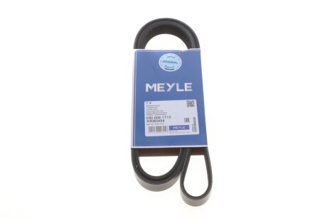 Ремінь генератора VW LT 2.5TDI 00- (-AC)/T4 2.4D/2.5TDI 96- (6PK1715) UA63 MEYLE 050 006 1715