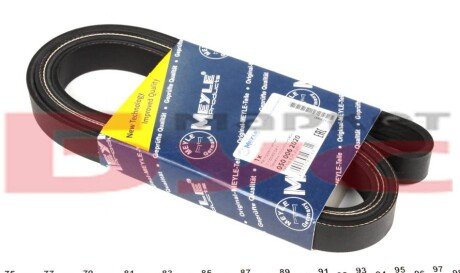 Ремінь генератора MB Vito OM601/602 (AC)/ M111 (PS) (6PK2020) (opt-om) MEYLE 050 006 2020