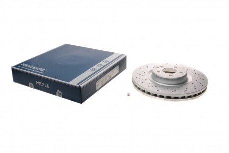 Диск гальмівний (передній) MB E-class (W211)/S-class (W221/222)/CLK (C219)/SL (R230) 02- UA63 MEYLE 083 521 2112/PD