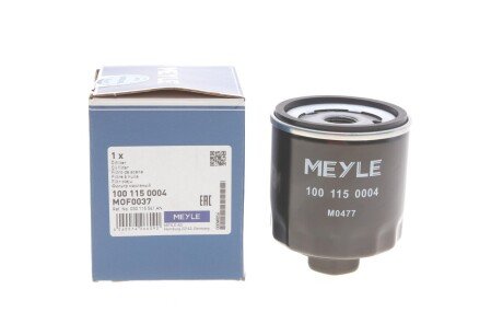 Фільтр масляний VW Caddy II 1.4/1.6i / Golf IV/V/Seat UA63 MEYLE 100 115 0004