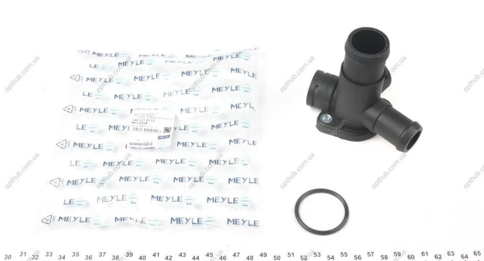 Фланець системи охолодження VW T3/T4 1.9 TD -03 UA63 MEYLE 100 121 0112 (фото 1)