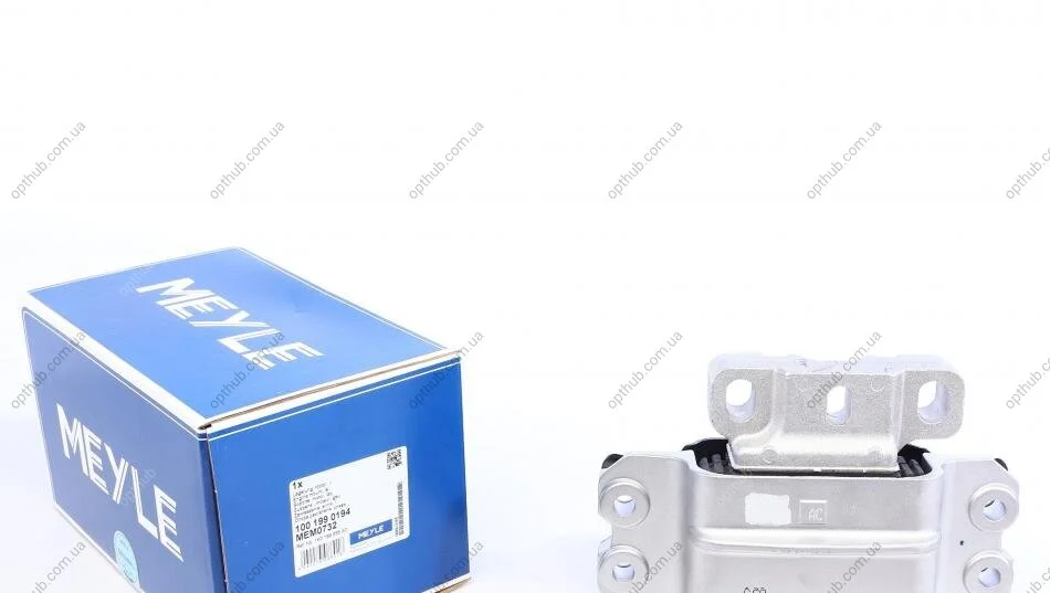 Подушка двигуна ліва AUDI, SKODA, VW (вир-во) MEYLE 100 199 0194 (фото 1)