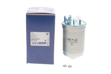 Фільтр паливний VW Sharan 2.0TDI 05- UA63 MEYLE 100 323 0000