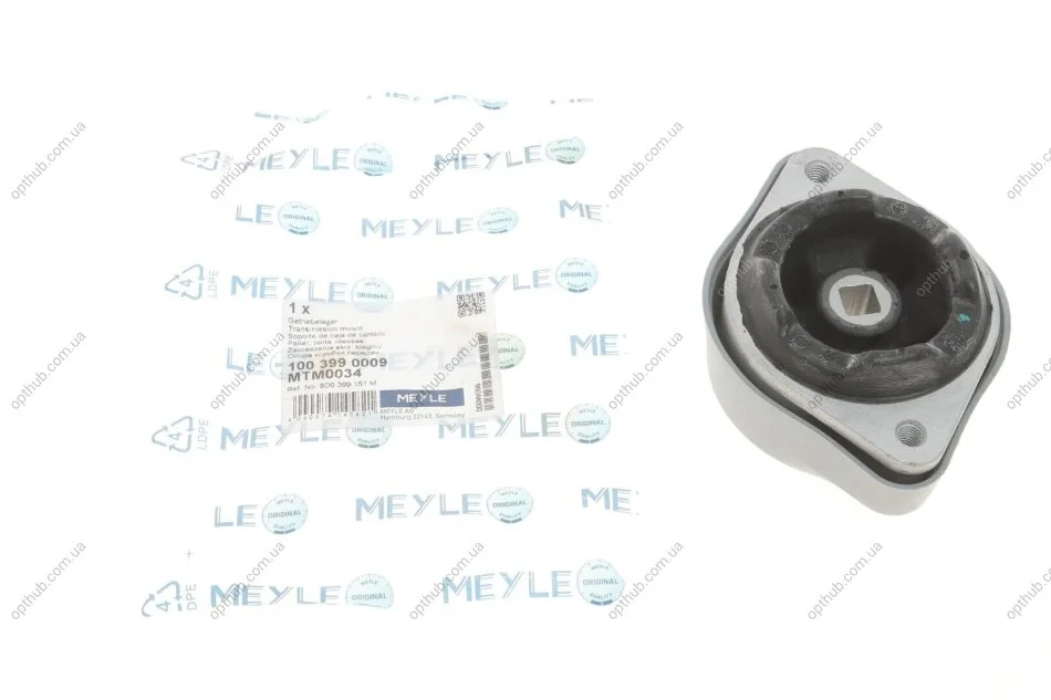 Опора КПП AUDI (вир-во) MEYLE 100 399 0009 (фото 1)