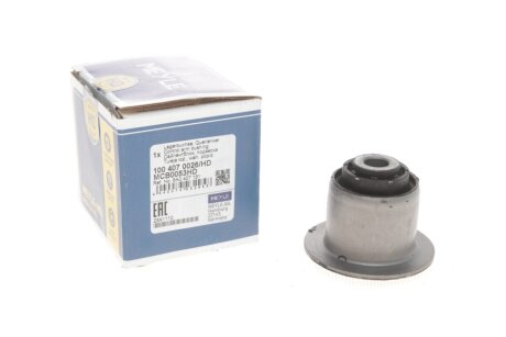 Сайлентблок важеля (переднього/знизу/ззаду) Audi 80/90 -94/VW Passat -88 UA63 MEYLE 100 407 0026/HD