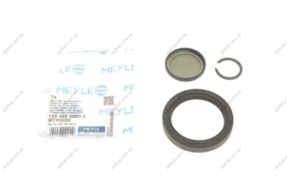 Сальник півосі VW Caddy 1.9 TDI -04/ Skoda Octavia 1.4-2.0 98-10 (ремкомплект) UA63 MEYLE 100 498 0003 C (фото 1)