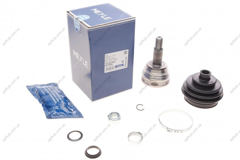 ШРКШ (зовнішній) Seat Arosa/VW Polo 1.0-1.7/1.4TDI 94-04 (30/22z) UA63 MEYLE 100 498 0059 (фото 1)