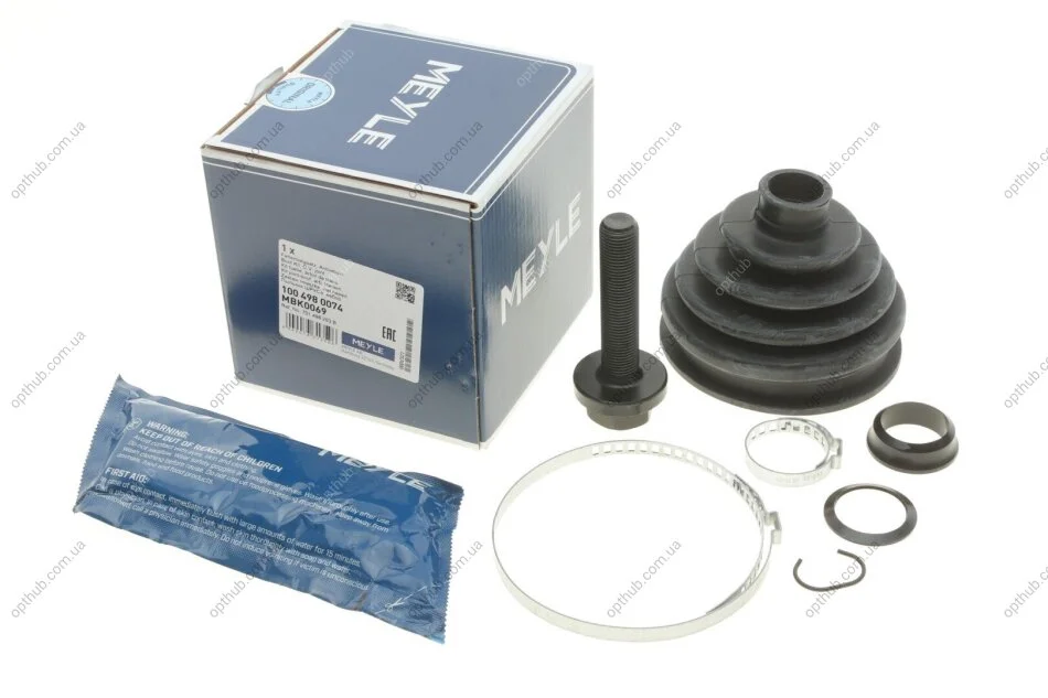 Пильовик ШРУС наруж.VW T4 (вир-во) MEYLE 100 498 0074 (фото 1)