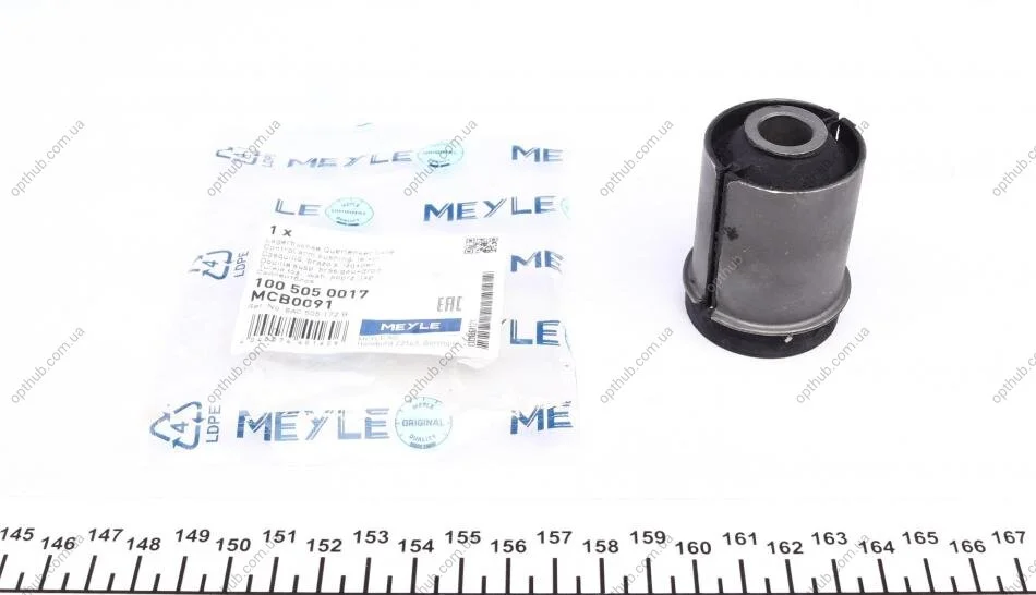 Сайлентблок важеля (заднього/зверху/ззовні) Audi 80/A4 91-01 (opt-om) MEYLE 100 505 0017 (фото 1)