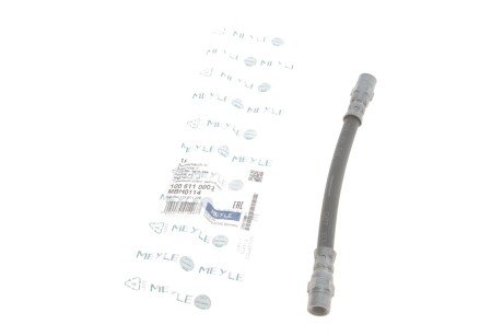 Шланг гальмівний (задній) Audi 80/VW Golf/Jetta/Passat/T4 74-03 (160mm) UA63 MEYLE 100 611 0002