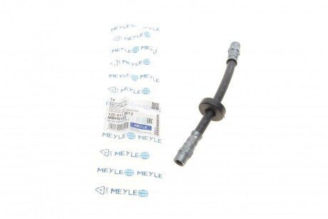 Шланг гальмівний (задній) Audi 80/100/A6/VW Passat/T3 1.6-2.2 -97 (L=202mm) UA63 MEYLE 100 611 0012