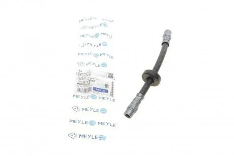 Шланг гальмивний (задний) Audi 80/100/A6/VW Passat/T3 1.6-2.2 -97 (L=202mm) UA63 MEYLE 100 611 0012