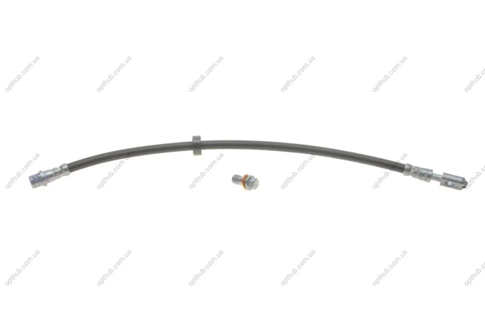 Шланг гальмівний (передній) VW Golf IV 1.4-2.3 TDI/FSI/SDI 97-06 (435mm) UA63 MEYLE 100 611 0053/S (фото 1)