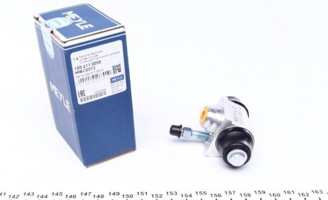 Циліндр гальмівний (задній) VW Caddy I/Golf III/IV 1.8 85- (d=19.05mm) (Gh) UA63 MEYLE 100 611 0058