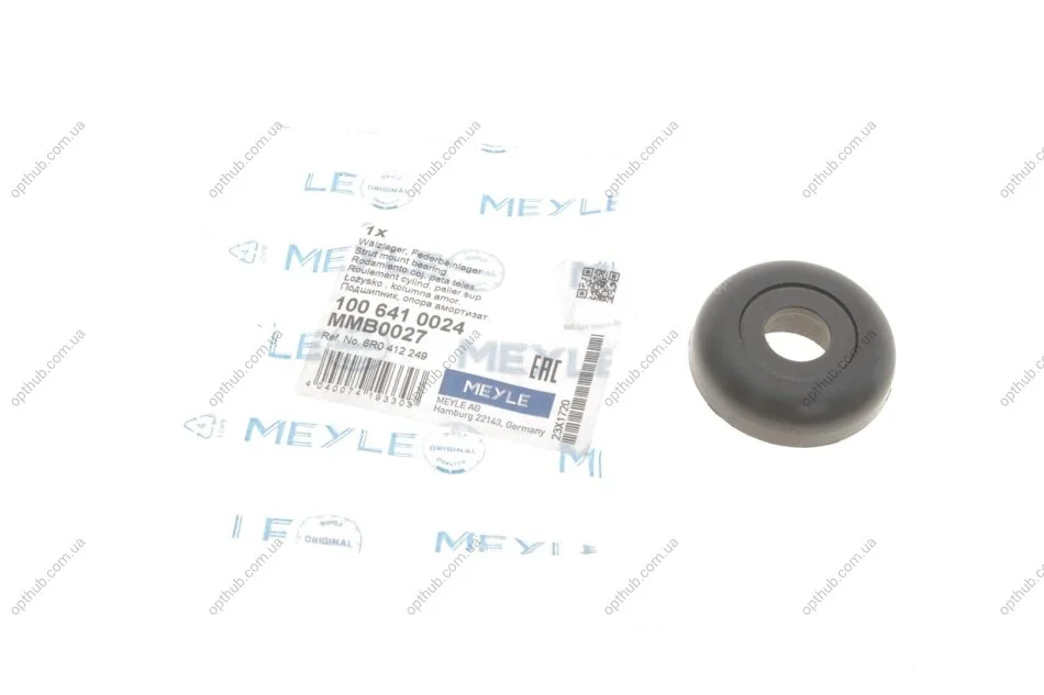 Подшипник амортизатора (переднего) опорный Audi A1/Seat Ibiza/Skoda Fabia/Roomster/VW P (opt-om) MEYLE 100 641 0024 (фото 1)
