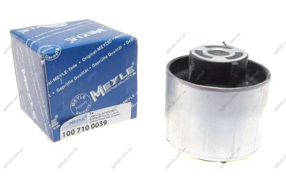 Сайлентблок балки (задньої) VW Jetta/Beetle 10- (opt-om) MEYLE 100 710 0039 (фото 1)