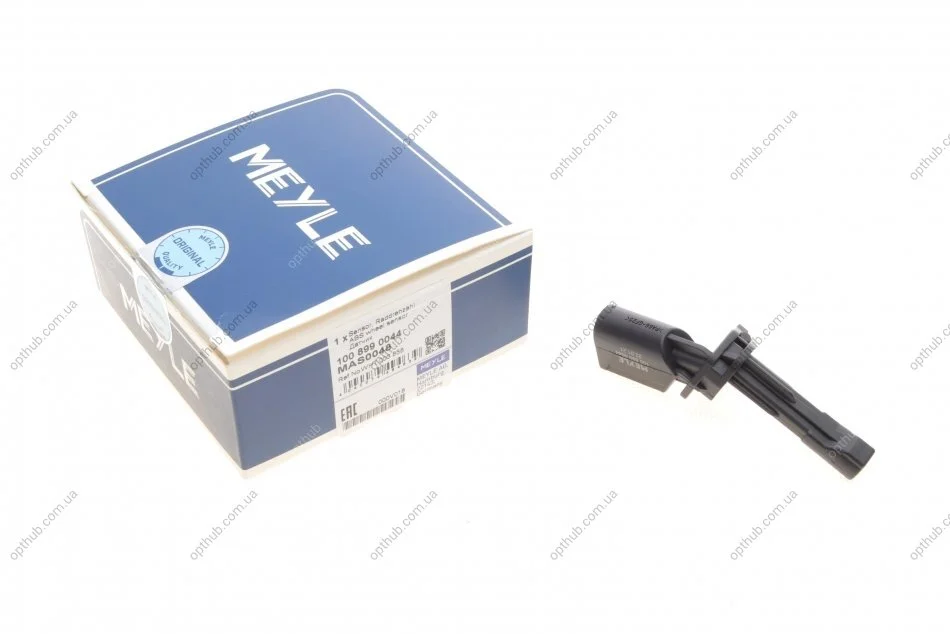 Датчик ABS (задний) Audi A3/Q3/TT/Skoda Octavia/SuperB/VW Golf/Jetta/Passat/Touran 1.2-3 (opt-om) MEYLE 100 899 0044 (фото 1)