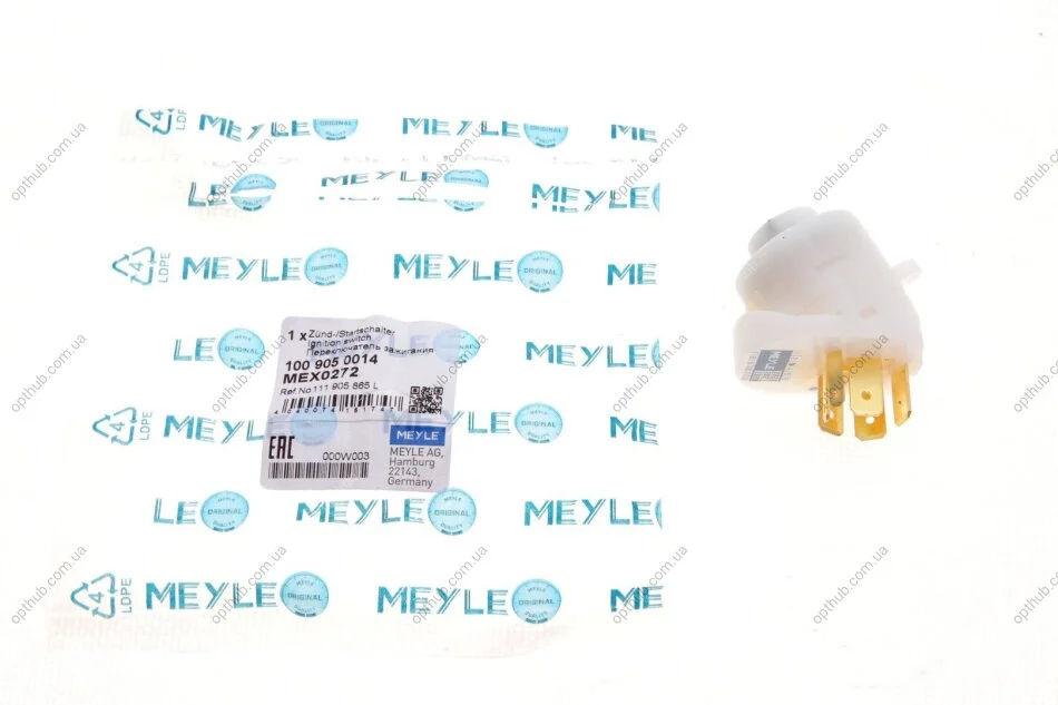 Контактна група VW Caddy I/T2/T3/LT I UA63 MEYLE 100 905 0014 (фото 1)