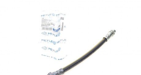 Шланг гальмивний (задний) Citroen C2/C3/C4/Peugeot 1007/307/308 1.1-2.0D 00- (L=190mm) UA63 MEYLE 11-14 525 0006