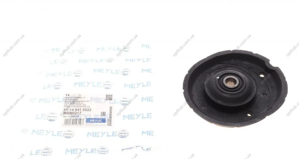 Подушка амортизатора (переднього) Citroen C3/C4/Peugeot 208 09- UA63 MEYLE 11-14 641 0022 (фото 1)