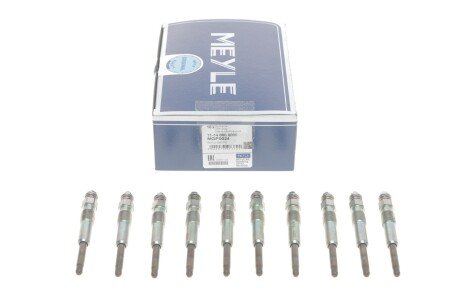 Свічка розжарювання Citroen Berlingo/Peugeot Partner 1.9D 98- (DW8) (11V) UA63 MEYLE 11-14 860 0000