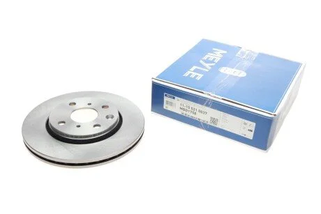 Диск гальмівний (передній) Citroen С1/Peugeot 107/Toyota Aygo 05- (247x20) UA63 MEYLE 11-15 521 0037