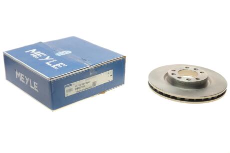 Диск гальмівний (передній) Citroen Berlingo 18-/C4 Picasso 13-/Peugeot Partner 18- (283x26 UA63 MEYLE 11-15 521 0041